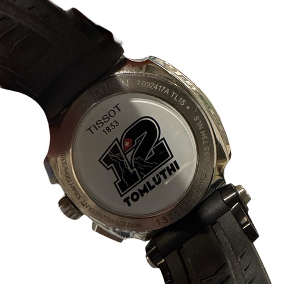 Tissot T-Race Thomas Luthi Limited Edition Chronograph Men’s Watch Black/Yellow - Picture 12 of 13